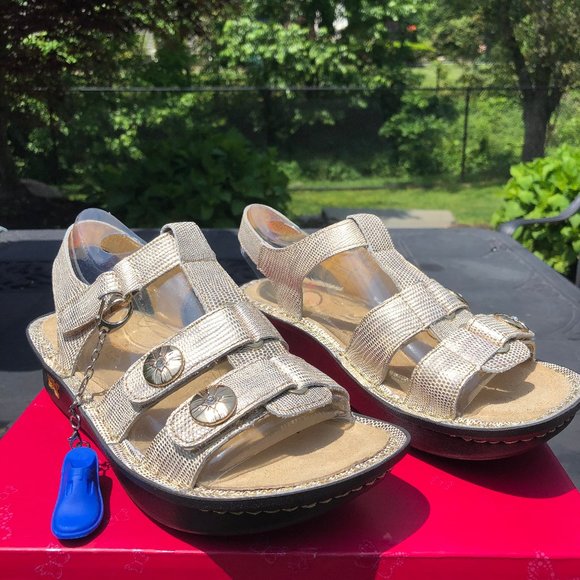 Alegria Kleo Leather Gladiator Sandals - Picture 2 of 11